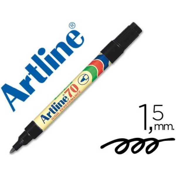 Rotuladore ARTLINE permanente 1.5 mm Negro