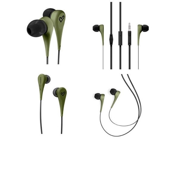 EARPHONES STYLE 1 GREEN