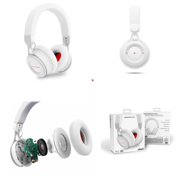 HEADPHONES BT URBAN 3 WHITE