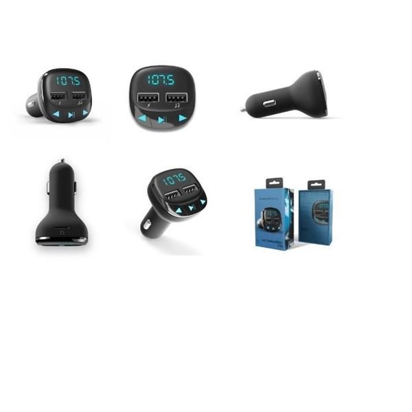 CAR TRANSMITTER FM BLACK