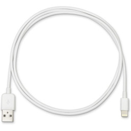 Cable eSTUFF iPhone 8pin Lightning - USB A macho 1,0m.