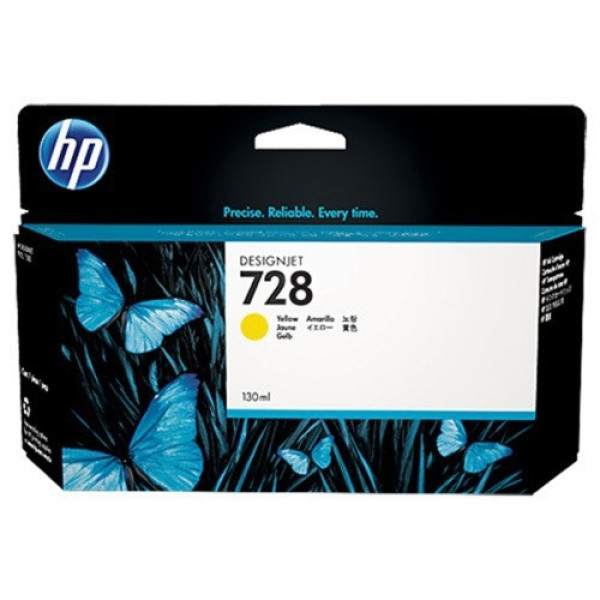 HP 728 130-ML AMARILLO DESIGNJET