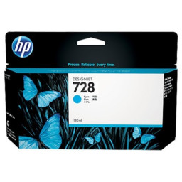 HP 728 130-ML CYAN DESIGNJET INK