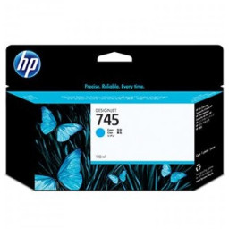 HP 745 130ML CIAN TINTA