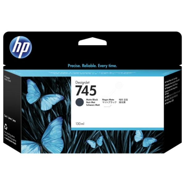 HP 745 130ML MATE NEGRO TINTA
