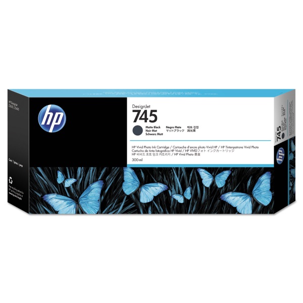C.t. HP #745 negro mate 300ml Designjet Z2600 Z5600 HD Pro MFP C.t. HP #745 negro mate 300ml Designjet Z2600 Z5600 HD Pro MFP