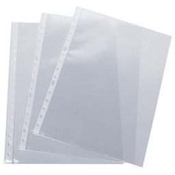 FUNDA MULTITALADRO LISA BRILLANTE / CRISTAL/ A3