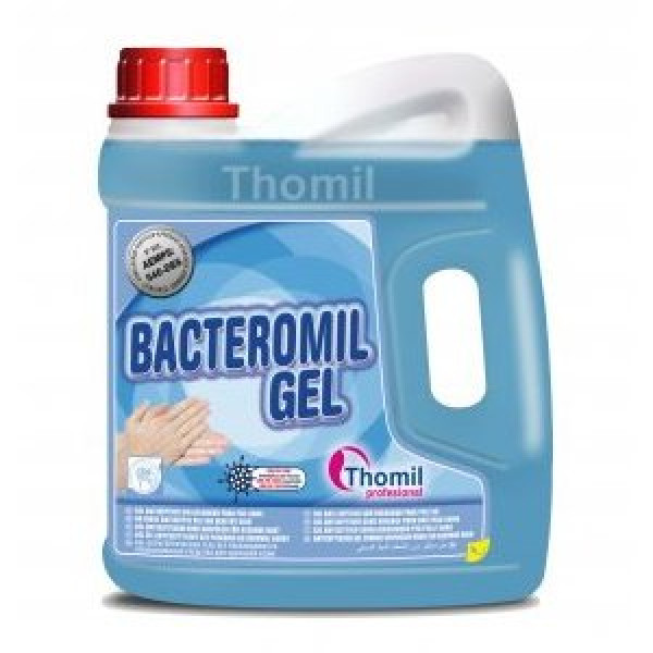 BACTEROMIL gel alcohólico desinfectante 4L gel manos bactericida y viricida BACTEROMIL gel alcohólico desinfectante 4L gel manos bactericida y viricida