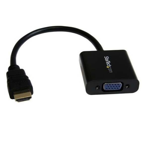 Adaptador vídeo STARTECH HDMI M - VGA Hembra 20cm Adaptador vídeo STARTECH HDMI M - VGA Hembra 20cm