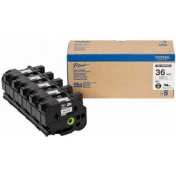 CINTA NEGRA S/BLANCO 5UD 36X8