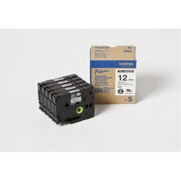 CINTA NEGRA S/PLATA 5UD 12X8