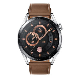 WATCH GT3 46 MM CLASSIC STEEL BROWN