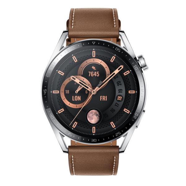 WATCH GT3 46 MM CLASSIC STEEL BROWN