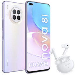 NOVA 8I SILVER+FREEBUDS 4I WHITE