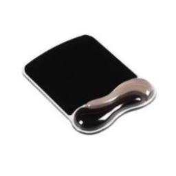 ALFOMBRILLA RATON GEL NEGRO