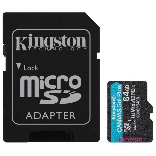 64GB MICROSD CANVAS GO PLUS + AD