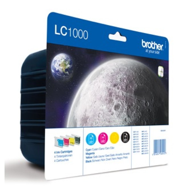 TINTAS LC1000VALBP PACK 4 COLORES