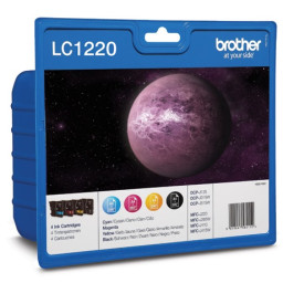 PACK TINTAS LC1220 4 COLORES