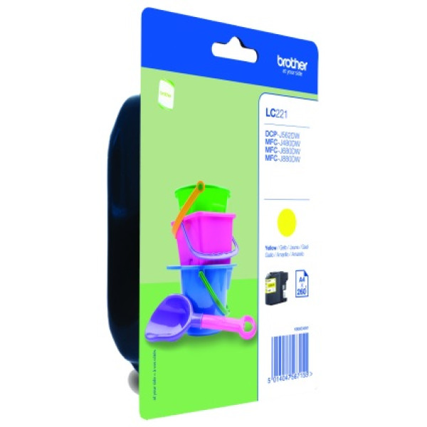 TINTA AMARILLA DCPJ562DW MFCJ880DW