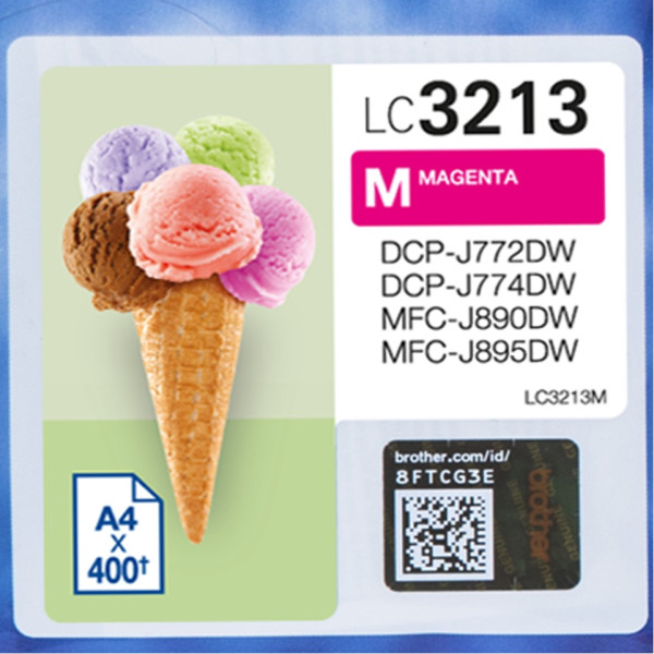 TINTA MAGENTA DCPJ772DW/MFCJ890DW