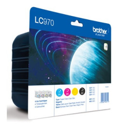 TINTAS LC970VALBP PACK 4 COLORES