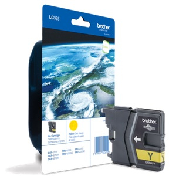 TINTA AMARILLO LC985YBP BLISTER