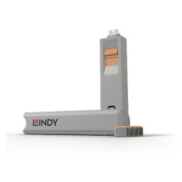 USB TYPE C PORT BLOCKER, ORANGE