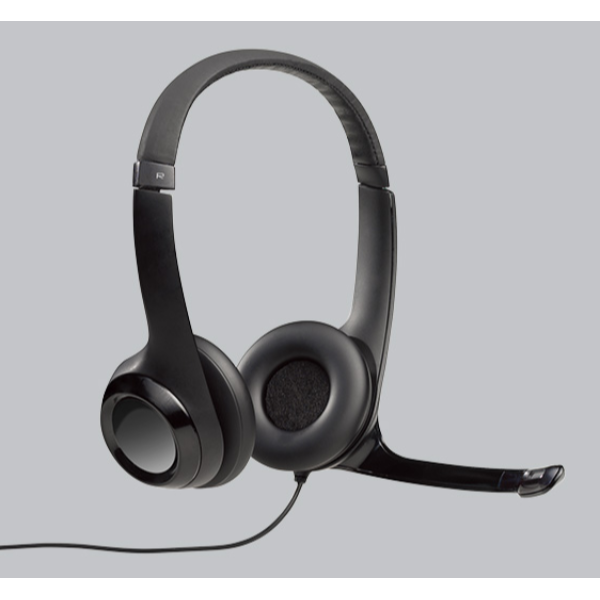 WIRED USB HEADSET WITH MICROPHONE
