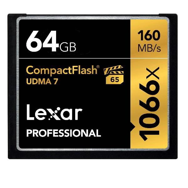 COMPACTFLASH 64GB 1066X 160R 155W