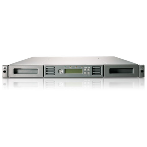 Autoloader HPE StoreEver 1U 1/8 G2 6250 LTO-6 (3,0TB/6,25TB) FC + 8 cartuchos LTO-6