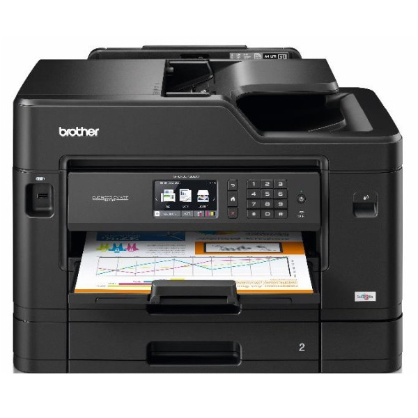 Multif.BROTHER MFC-J5730DW A4/A3 4-1 12-9pm 250+250+100 +50hADF Duplex USB/Eth/Wifi