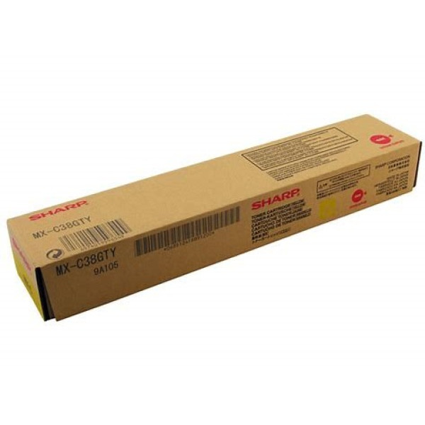 Toner SHARP MXC38GTY:  MXC310 MXC311 amarillo MXC380 MXC381  10.000p.