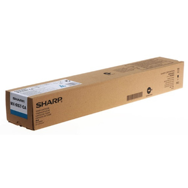 Toner SHARP MX61GTBA: cian MX2630 MX3050 MX3550 40.000p