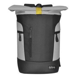 OUTDOOR BACKPACK 15.6P GREY/YELL