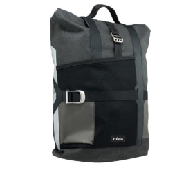 BIKER BACKPACK 15.6   GREY/BLACK