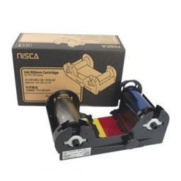 Ribbon NISCA PR-C101 - color YMCKO 250 tarjetas/rollo Type PR50025UC
