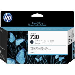 TINTA NEGRO MATE HP 730 130 ML