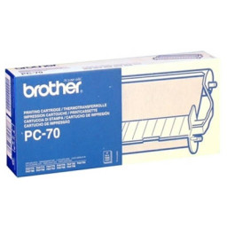 CARTUCHO Y BOBINA PC70 BROTHER