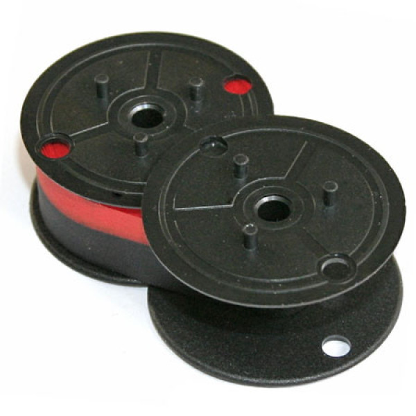 C.C. Carrete GR51/GR24: doble carrete rojo/negro CANON CASIO SEIKO STAR  12,7mmx6m. (1503)