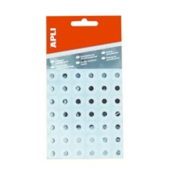 Arandelas 13mm adh.APLI transl.96u bolsa