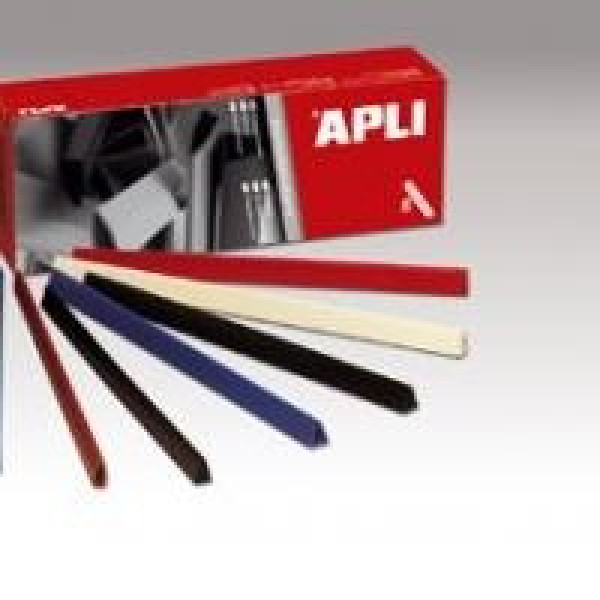 Encuadernador APLI 297x5 (50u) deslizante color negro