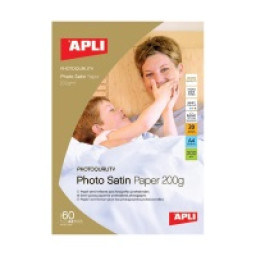 Papel APLI inkGlossy 180g 20A4 High Bright