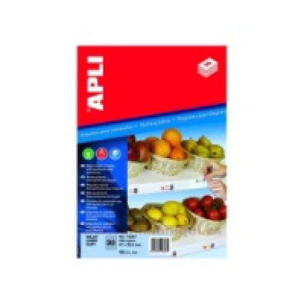 Etiq. APLI cartulina 67x25,4 10x30 200g.estanterías