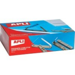 Fastener APLI metálicos(50un) 2 anillas