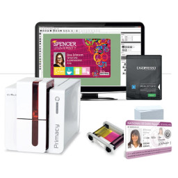 Impr.tarj.ID EVOLIS Primacy Duplex Go Pack Impr.+ribbon YMCKO+100tarj.PVC+SoftwareXS