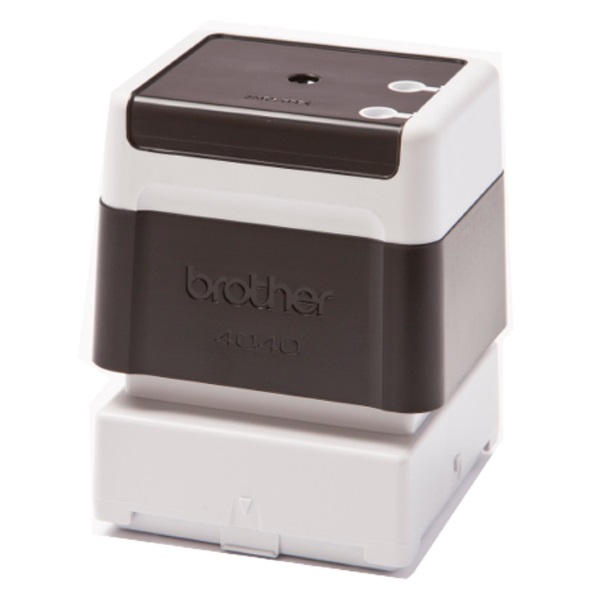 BROTHER montura negra 40mmx40mm - sello completo SC2000