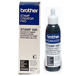 BROTHER STAMP CREATOR PRO -tinta negra 20cc para máquina de sellos SC2000