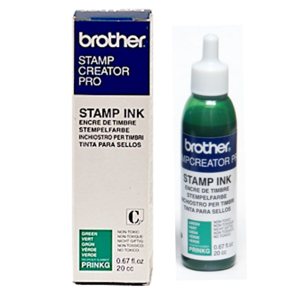 BROTHER STAMP CREATOR PRO -tinta verde 20cc para máquina de sellos SC2000