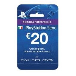 PLAYSTATION LIVE CARDS HANG 20 EUR