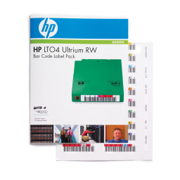 ETIQUETAS LTO ULTR 4 RW 1 6TB HP